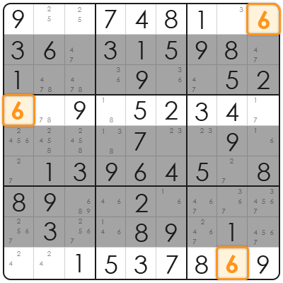 tricks for sudoku